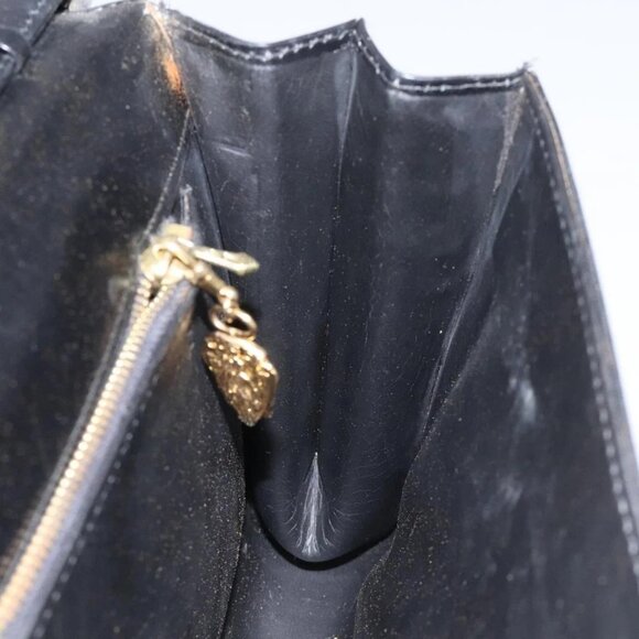 GUCCI Shoulder Bag Leather Black Auth 102039 - Picture 11 of 16